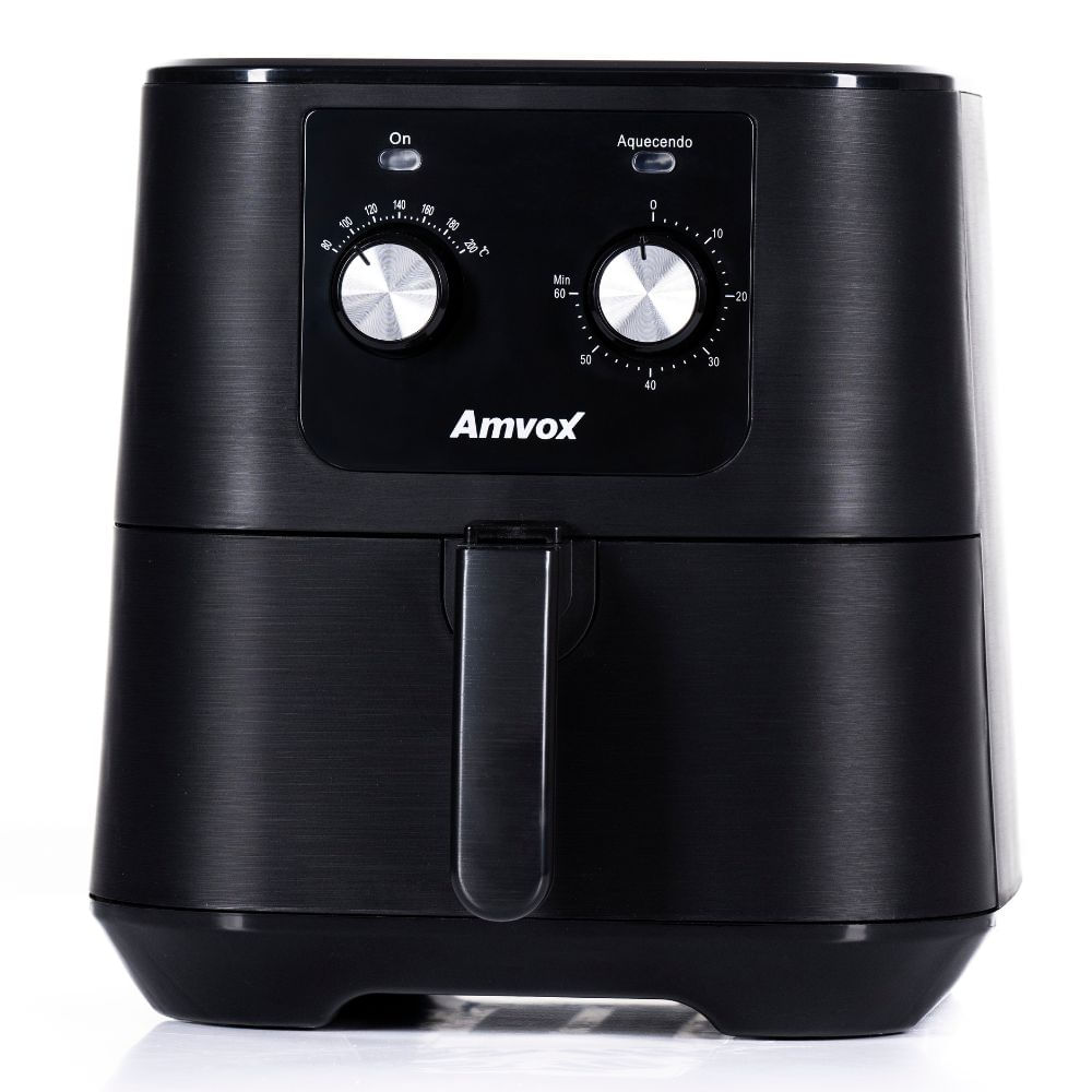 Fritadeira Elétrica Sem Óleo/Air Fryer Amvox ARF1255 7L Com Timer 110V