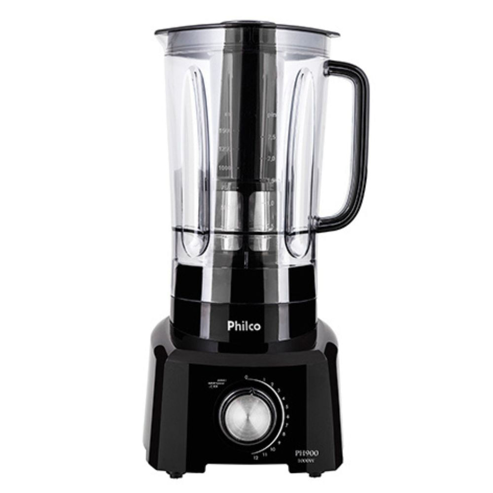 Liquidificador Philco PH900 1200W 12 Velocidades Preto 110V