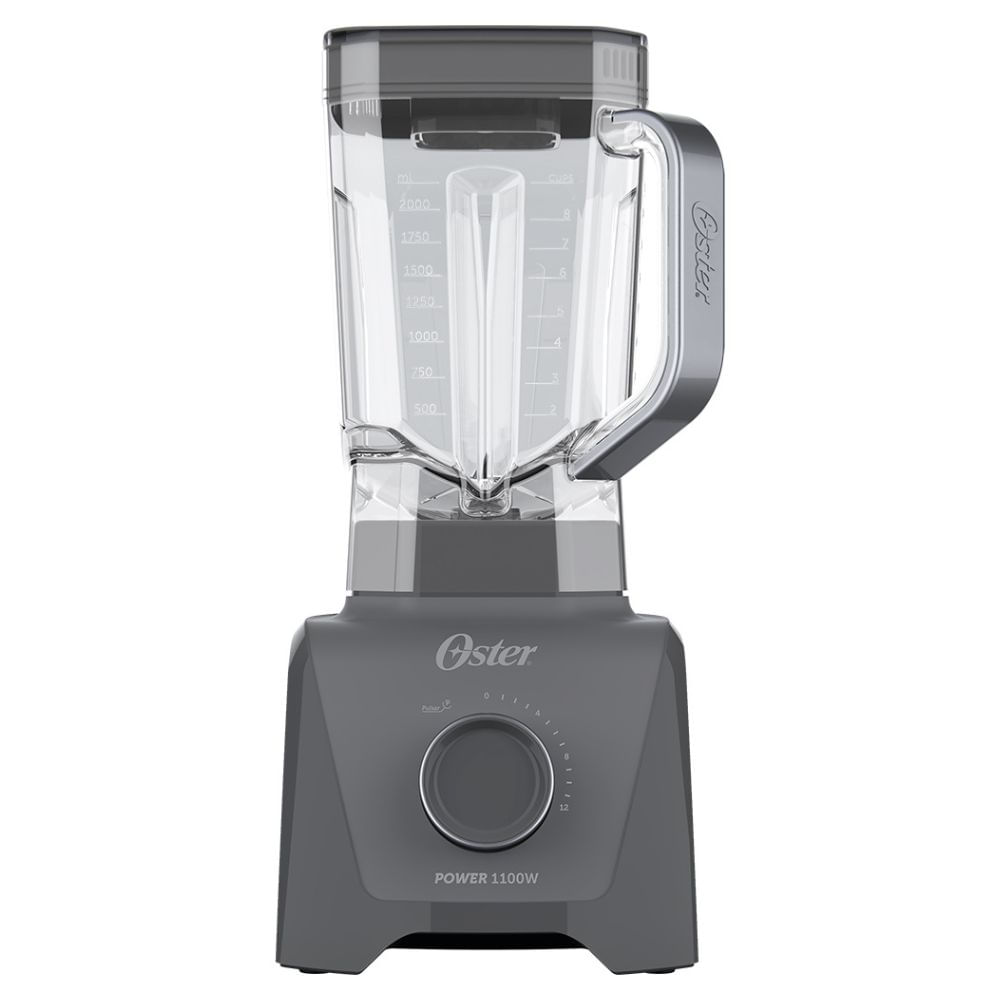 Liquidificador Oster 1100 Full OLIQ606 1100W 12 Velocidades Cinza 220V