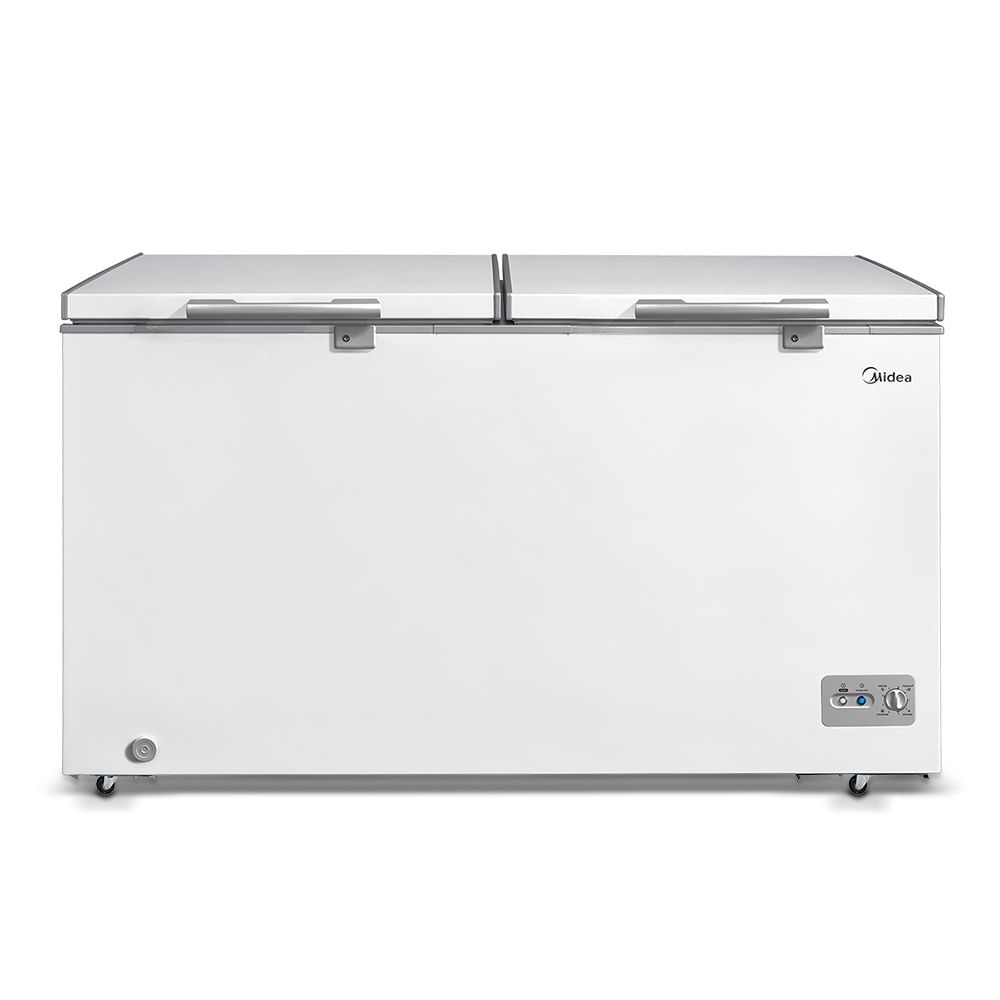 Freezer Horizontal Midea Cycle Defrost 362L 2 Portas MDRC522FZD011 Branco 110V