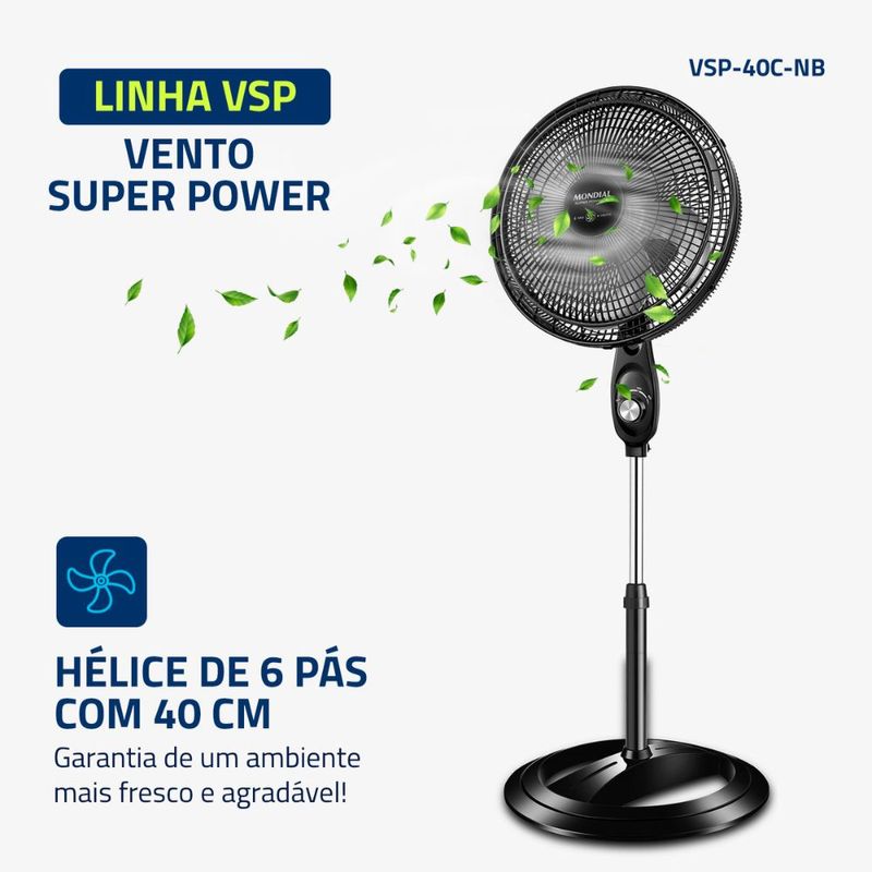 ventiladordecolunamondialvsp40cnb40cm3velocidadespreto
