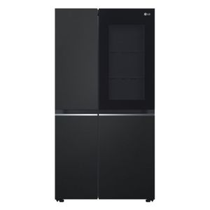 Geladeira LG Frost Free Side by Side Inverter 647L InstaView GC-V257SQV F.F Preta