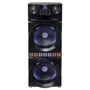 Caixa de Som Amplificada Torre Gradiente Power Party GCA312 2200W Bluetooth USB Microfone