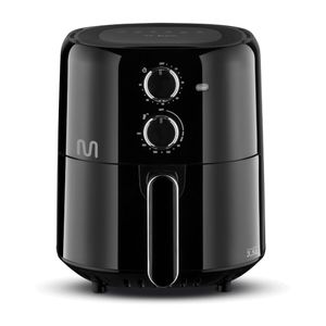 Fritadeira Elétrica Sem Óleo/Air Fryer Multilaser GO214 3,5L Com Timer 220V