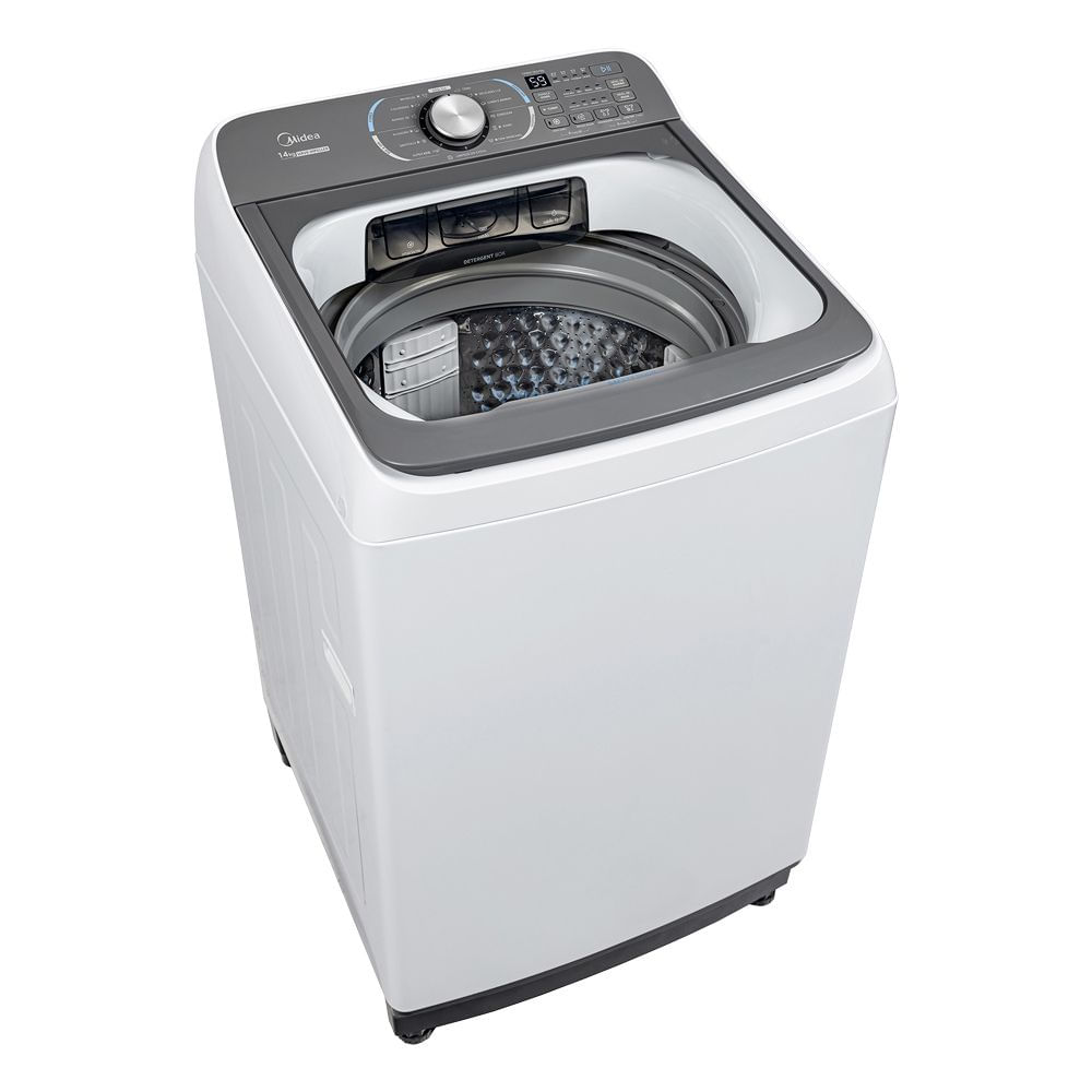 Lavadora de Roupas Automática Midea 14Kg MA512W140/WK Wave Impeller Branca 110V
